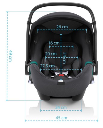 Autosedačka Römer Baby-Safe iSense Frost Grey 2021_10